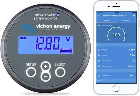 Victron Energy BMV-700 Smart Batteriemonitor in Schwarz - Bild 1