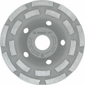Bosch Diamanttopfscheibe Expert für Beton in Silber und Grau, Durchmesser: 125 mm, Bohrung: 22,23 mm - Bild 1