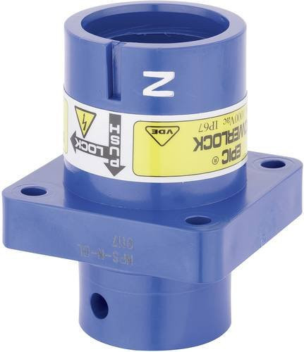 LAPP EPIC POWERLOCK A6 C N/BL QP M12 Kabelverschraubung in Blau - Bild 1