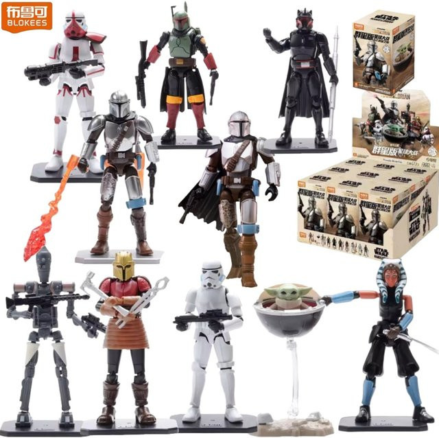 Blokees Star Wars Bausteine Set Erste Version mit Stormtrooper und Boba Fett in Mehrfarbig - Bild 1