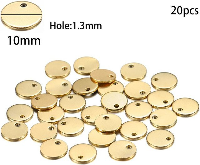 Binchi Outdoor Product Anhänger, Edelstahl, Gold, Herzförmig, Damen - Bild 1