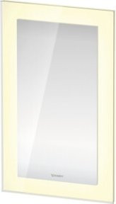 Duravit Badspiegel White Tulip mit Beleuchtung und Bewegungssensor, Farbe: Weiß, B/H/T: 75 x 45 x 5 cm - Bild 1