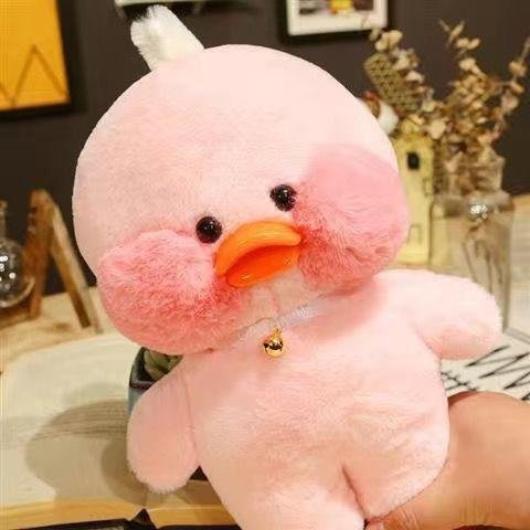 Yiran toy Lalafanfan Ente, Plüschtier, Gelb, 30cm - Bild 1