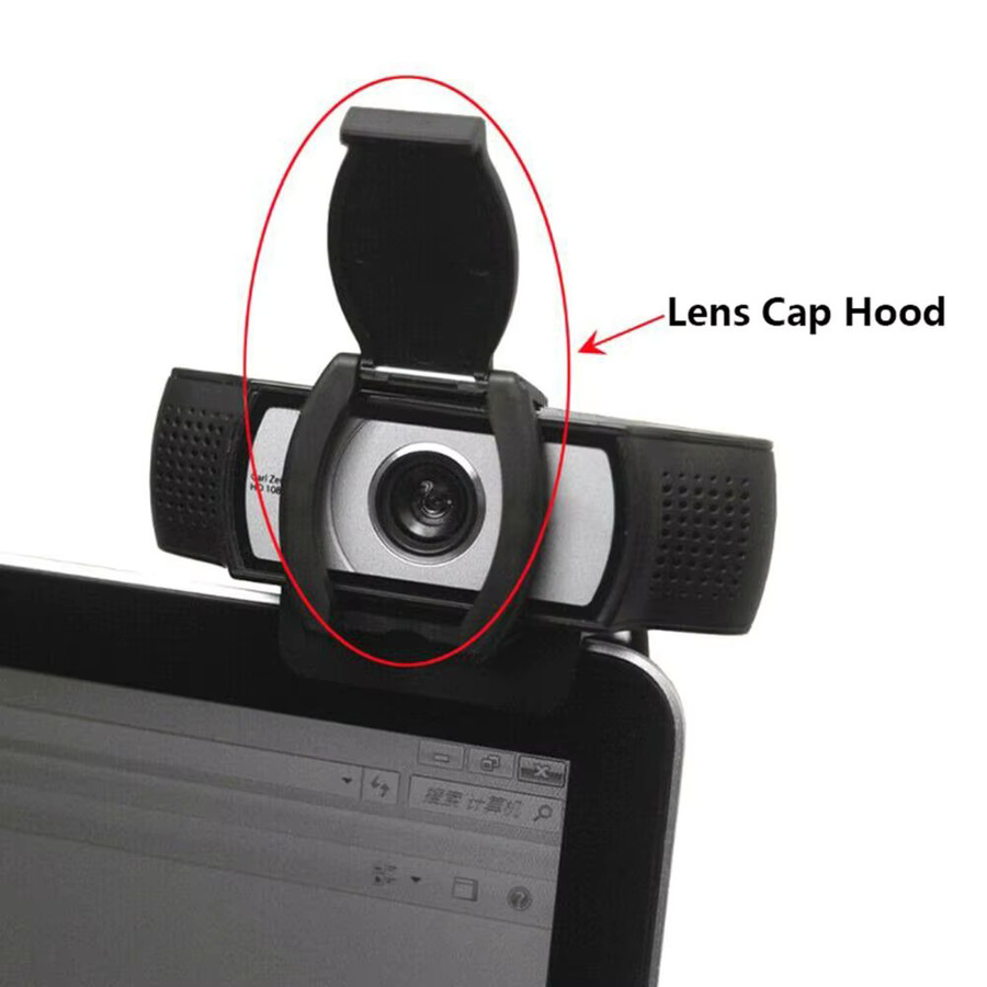 Logitech Privacy Shutter Objektivdeckel Schutzhaube in Schwarz für Webcam C920 C922 C930e - Bild 4