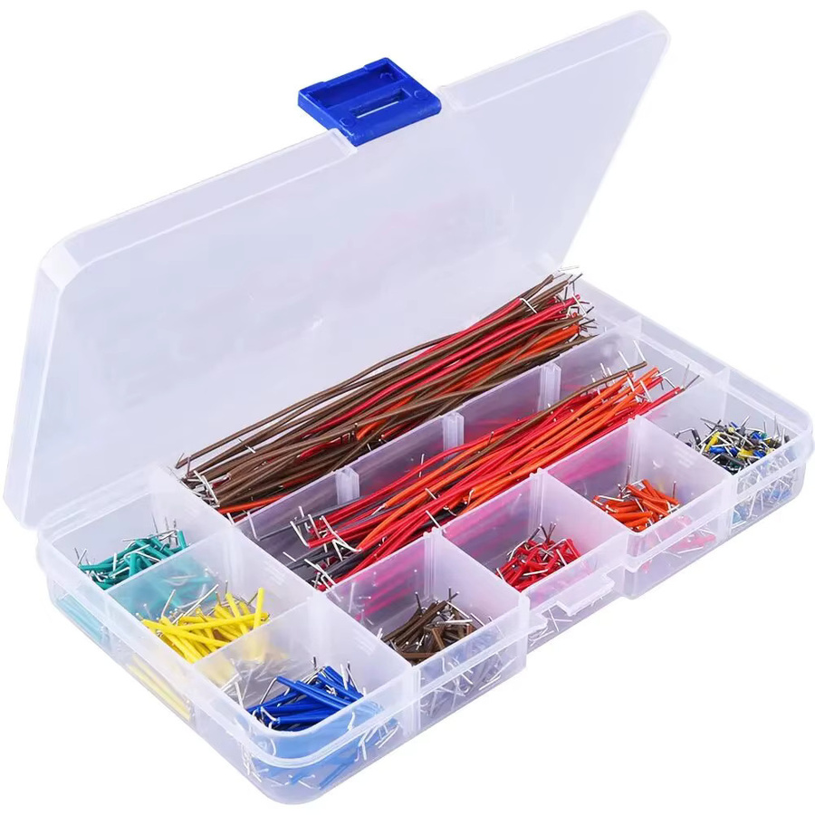 560 Stück Überbrückungskabel Set mit 14 Längen und Aufbewahrungsbox in Multicolor - Bild 2