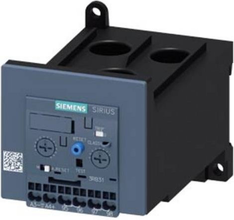 Siemens Überlastrelais 3RB3143-4XX1 in Grau mit 1 Schließer und 1 Öffner - Bild 1