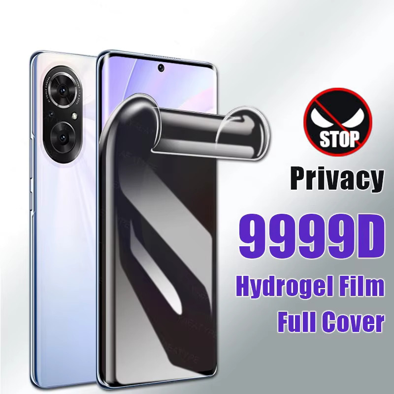 3 Stück Anti-Spionage-Displayschutzfolie aus Hydrogel für OPPO Reno4, Reno4 Pro, Artist, SE 5G, transparent - Bild 2