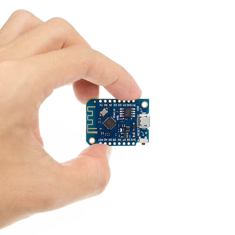 AITEXM D1 Mini V3.0.0 WIFI Internet der Dinge Entwicklungsboard basierend auf ESP8266 CH340 in Blau für Arduino Nodemcu V2 MicroPython - Bild 4
