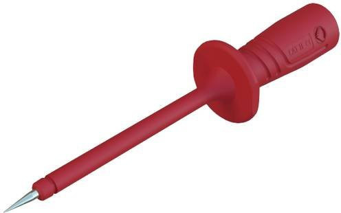 Hirschmann Test & Measurement PRUEF 2600 C2 rt Sicherheits-Prüfspitze 972327101 mit 4mm Steckanschluss, CAT II 1000V, Farbe: Rot - Bild 1