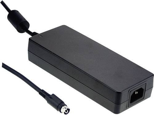 Mean Well GST160A15-R7B Tischnetzteil in Schwarz mit 15 V/DC, 9.6A und 144W - Bild 1