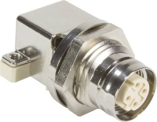 HARTING Leiterplattenadapter 21033814437 aus Messing in Silber mit 4 Polen - Bild 1