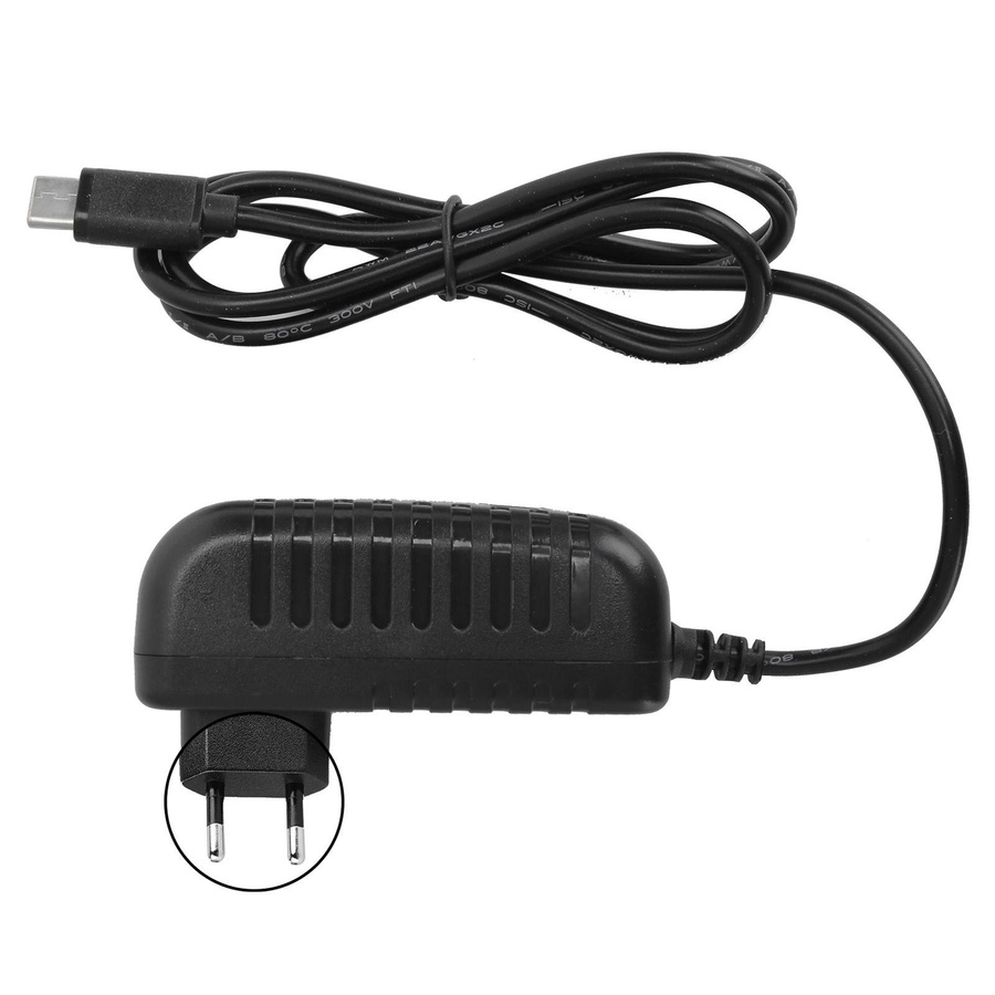 Igeteck USB-C Netzteil für Raspberry Pi 4B, 5V 3A, Schwarz - Bild 2