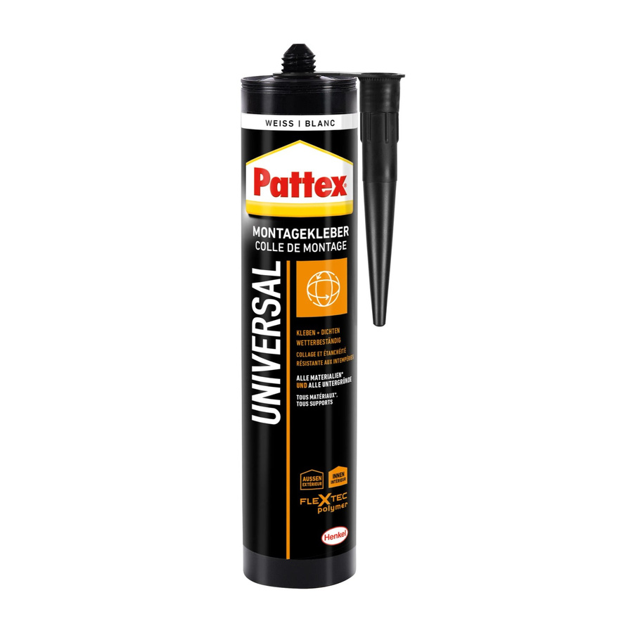 Pattex Universal Montagekleber MS-Polymer Weiß 420 g - Bild 2