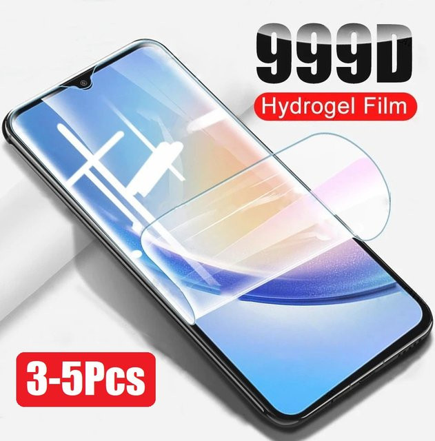 3-5 Stück Hydrogel Displayschutzfolien für Huawei Y9A Y9 Prime Y9S Y7P Y7A Y7 Y6 Pro Y6S Y5 Prime 2019 in Transparent - Bild 1