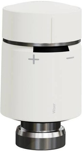 Schneider Electric Wiser CCTFR6100 Smart Heizkörperthermostat mit WiFi und App-Steuerung, Weiß - Bild 1