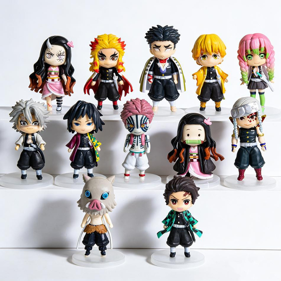 Qposket Kimetsu no Yaiba PVC-Figur 6-teiliges Set - Bild 2
