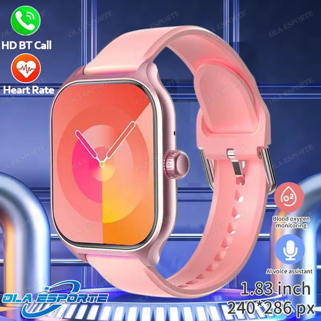 Ola Esporte Smartwatch, Gold, Silikon, Wasserdicht - Bild 1