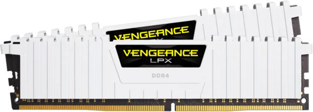 Corsair Vengeance LPX DDR4 DIMM Arbeitsspeicher Weiß 32GB Kit 2x 16GB 3200 MHz C16 - Bild 1