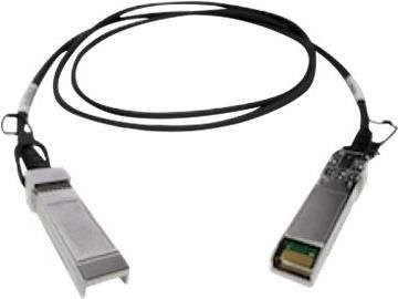 QNAP 10GBase Direct Attach Kabel CAB-DAC15M-SFPP SFP+ auf SFP+ in Schwarz, Länge: 1,5 m - Bild 1