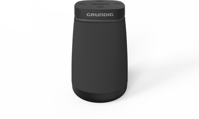 Grundig Bluetooth Lautsprecher mit 360 Grad Klang, IP67 wasserfest, Schwarz - Bild 1
