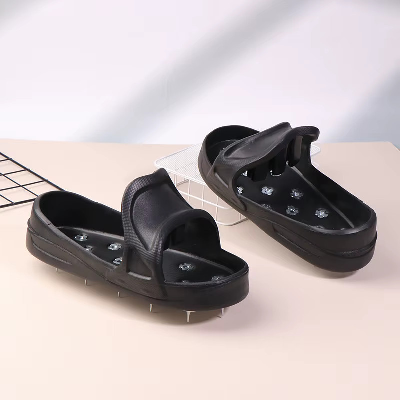 Flexible Spikes für Epoxid-Bodenbeschichtungen und selbstnivellierenden Zement in Schwarz aus EVA und Polyester - Bild 4
