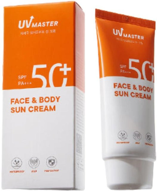 TONYMOLY UV Master Sonnencreme für Gesicht und Körper, 80 ml, LSF 50+ - Bild 1