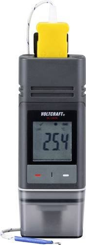 Voltcraft DL-240K Temperatur-Datenlogger in Grau mit PDF-Funktion zur Messung von -200 bis 1372°C - Bild 1
