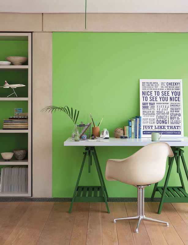 Little Greene Intelligent Matt Emulsion Wandfarbe Phthalo Green 199 Grün 5 l - Bild 2