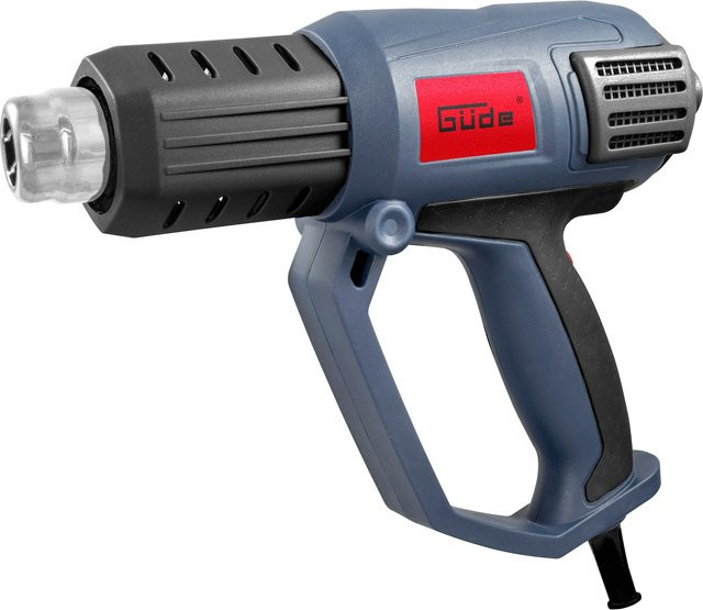 Güde Heissluftgebläse HLG 650-2000 LCD in Blau - Bild 1