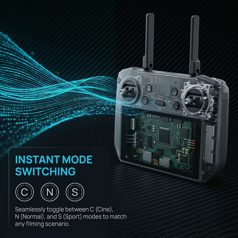 DJI RC Pro Smart Controller RM510 in Grau für Mavic 3, 3 Pro, 3 Classic, Mini 3 Pro und Air 2S gebraucht - Bild 4