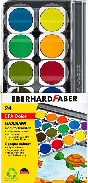 Eberhard Faber Deckfarbkasten Bunt / Mehrfarbig - Bild 1