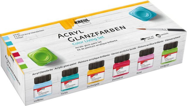 KREUL Acryl Glanzfarben-Set Color Living - Bild 1