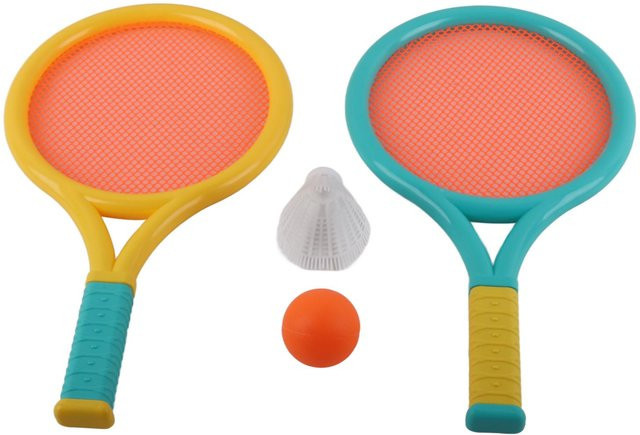 TOMTOP JMS Badmintonschläger Set gelb/blau - Bild 1
