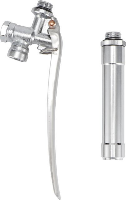 TOMTOP JMS Sprühgriff aus Edelstahl in Silber mit Filter und Schalter für Hochdruck-Wasserpistolen - Bild 1
