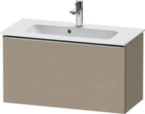Duravit Waschtischunterschrank D-Neo Compact, beige, wandhängend, B: 81 cm, T: 37,2 cm, H: 44 cm - Bild 1