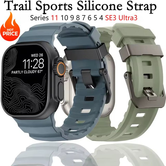 FancyWrist Uhrenarmband Silikon, Unisex - Bild 1