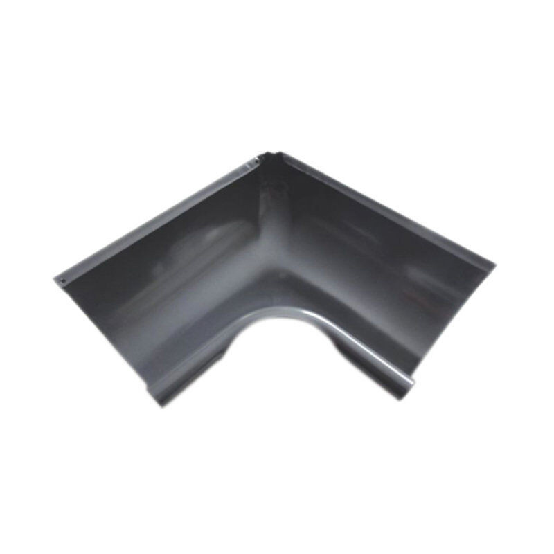 Friedrich von Lien AG Rinneninnenwinkel 90 Grad für halbrunde Dachrinnensysteme 150 mm aus Aluminium in Anthrazit oder Braun - Bild 1