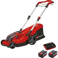 Einhell Power X-Change Akku-Rasenmäher GP-CM 36/450 in Rot mit Mulchfunktion und 2 Akkus - Bild 1