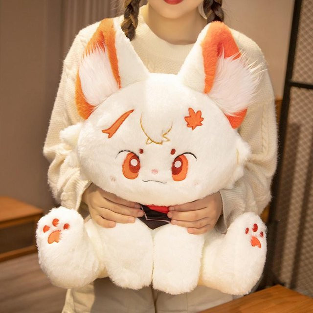 Yiran toy Genshin Impact Furina Miau Katze Scaramouche Katze Plüschtier, 32cm, ab 14 Jahren - Bild 1