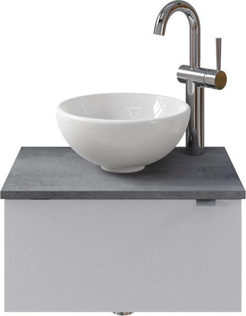 Pelipal Einzelwaschtisch Serie 6915 Weiß mit Softclose Breite: 51 cm - Bild 1