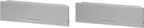 Trilux Opendo DHZKSN03 Endkappen-Set aus Kunststoff in Weiß und Silber - Bild 1
