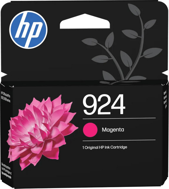 HP 924 Tintenpatrone Magenta für HP OfficeJet Pro 8134, 8122, 8132, 8124 - Bild 1