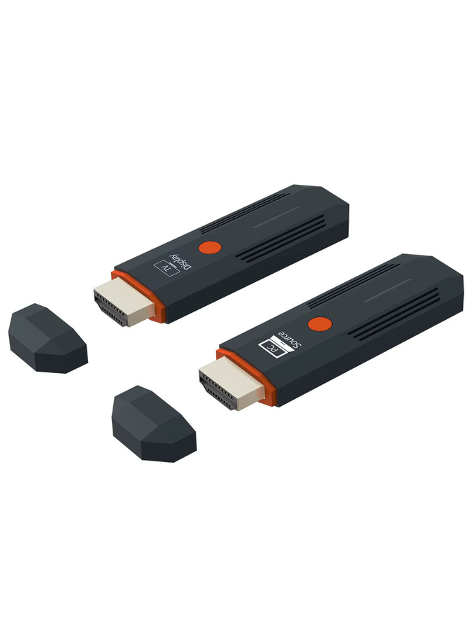 SHOYEE Wireless HDMI Video Sender und Empfänger Extender 1080P WiFi TV Stick Dongle Adapter in Schwarz für PC, Kamera, Laptop, Projektor und Monitor - Bild 6