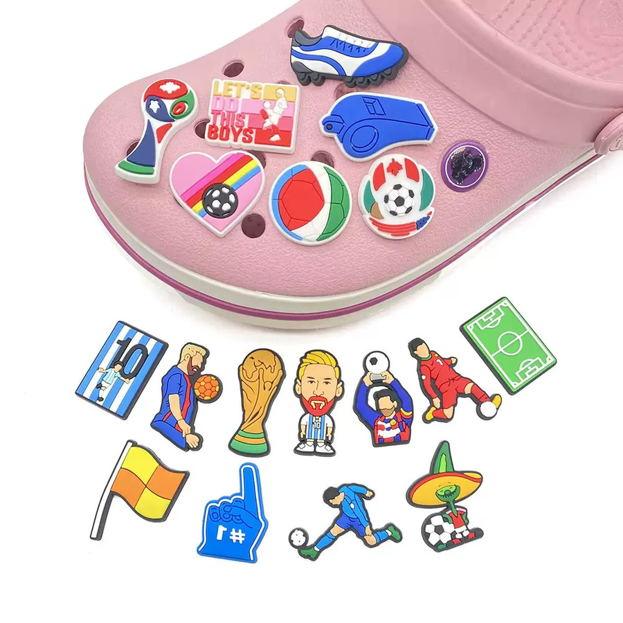 Potdemiel Schuh-Charms-Set, Fußballstar-Serie, Kinder - Bild 4