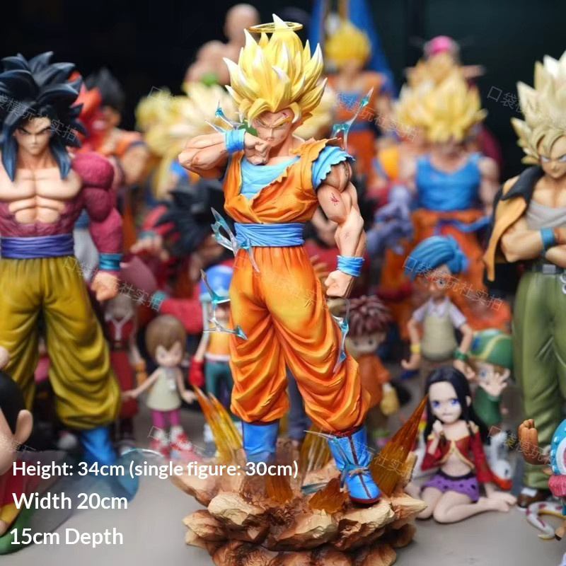 Bandai Dragon Ball Super Saiyajin 2 Goku, PVC Figur, 1/6 Maßstab - Bild 2