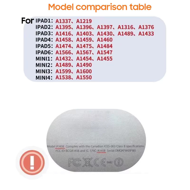 Ersatzakku für Apple iPad mini 1, 2, 3, 4 und 5 (Modelle A1454, A1455, A1490, A1445, A1512, A1538, A2114), Farbe: Schwarz - Bild 4
