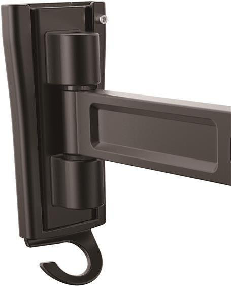 StarTech.com Monitorarm für Wandmontage aus Aluminium in Schwarz für VESA-Monitore bis 68,60 cm (27 Zoll) mit 15 kg Traglast - Bild 1