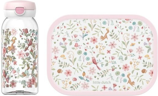 Mepal Campus Lunchset Fairy Wonders mit Trinkflasche und Brotdose, Multicolor, aus Kunststoff, auslaufsicher und spülmaschinenfest - Bild 1
