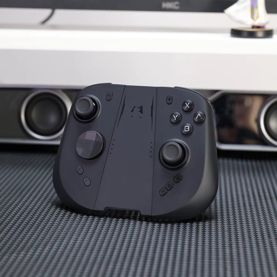 MOBAPAD Ladestation für M12 HD und S Joypads mit USB-C Anschluss in Schwarz und Grau - Bild 3