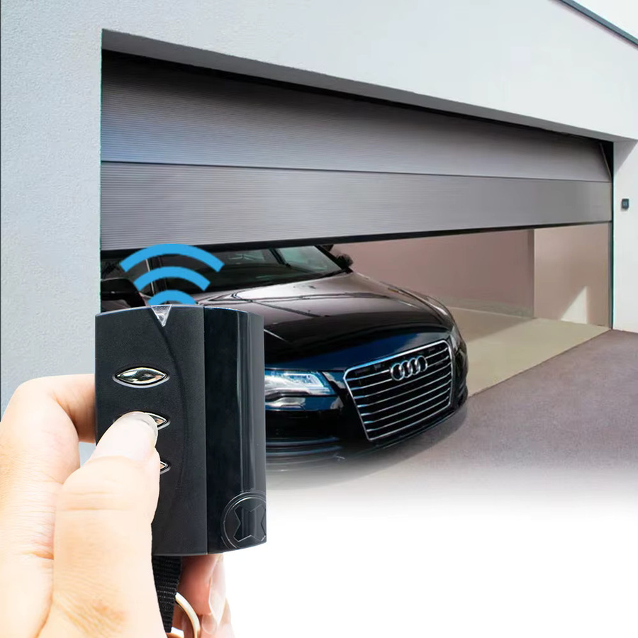Pujol Vario Garagentor Fernbedienung mit Rolling Code in Schwarz 433,92 MHz inklusive Schlüsselbund - Bild 3